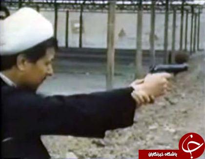 هاشمی رفسنجانی دست به اسلحه +عکس