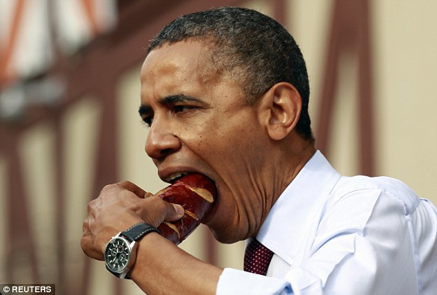 رژیم غذایی اوباما/ رئیس جمهوری که عاشق چیپس و پنیر است + تصاویر