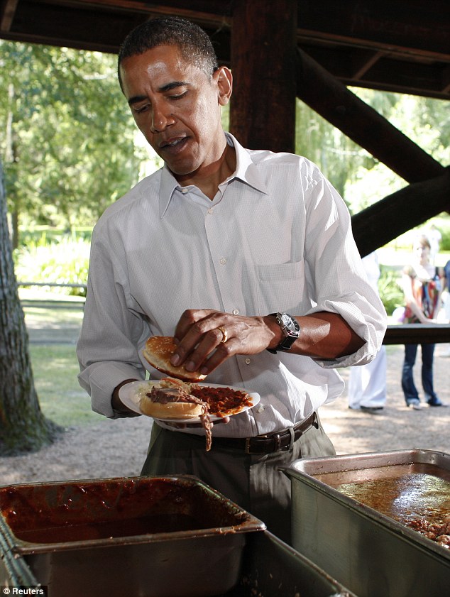 رژیم غذایی اوباما/ رئیس جمهوری که عاشق چیپس و پنیر است + تصاویر