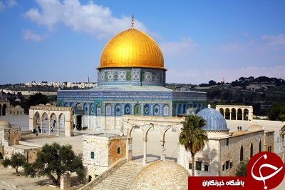 نمایی زیبا از مسجد الاقصی + عکس