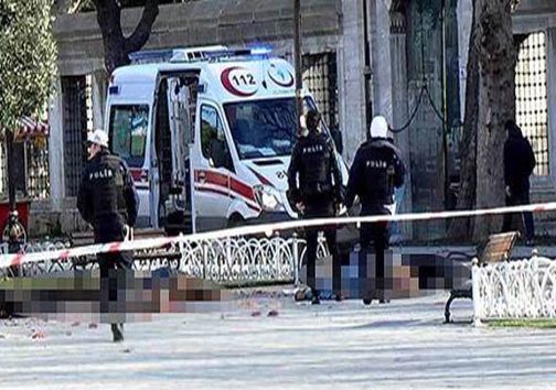 اولین تصاویر از انفجار تروریستی در استانبول ترکیه(+18)