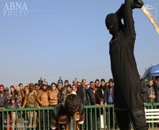 گردن زدن جوانان موصلی به دست داعش +تصاویر