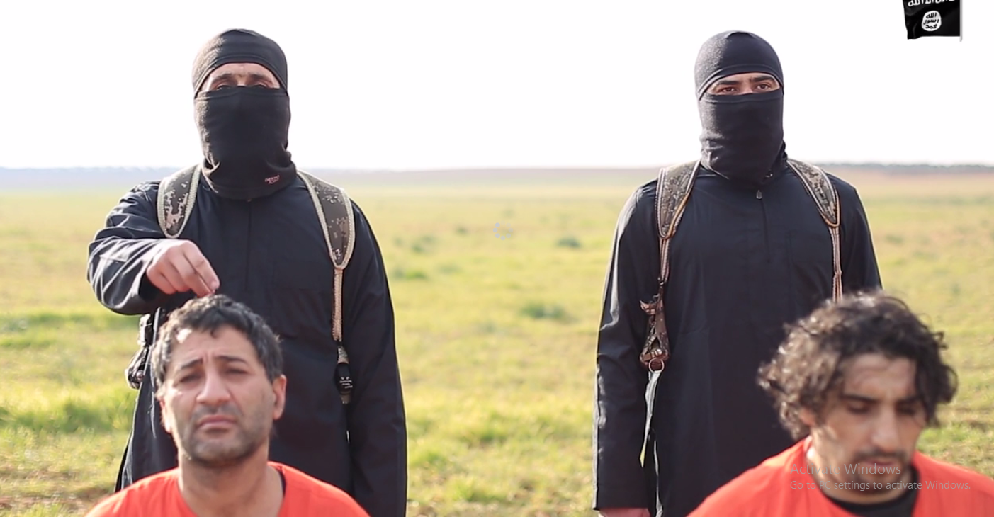 اعدام دلخراش دو زندانی به دست داعش+ تصاویر
