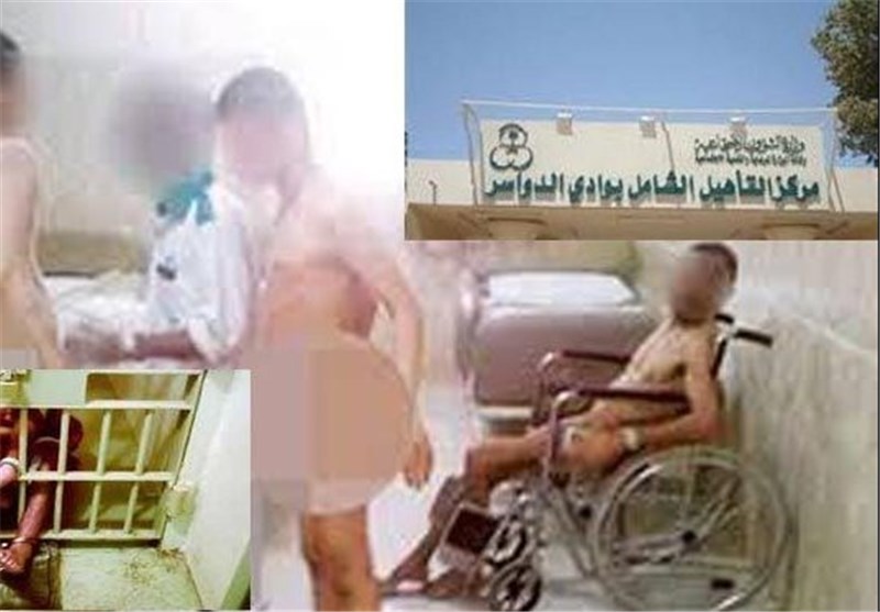 مسؤولان رژیم آل‌سعود این گونه از زندانیان اعتراف می‌گیرند +تصاویر (18+)