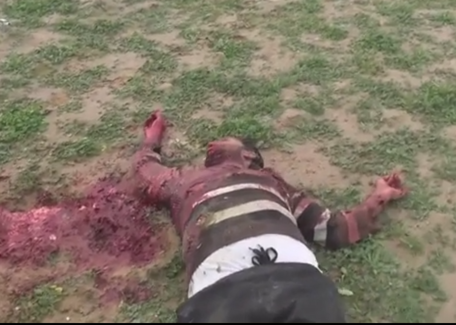 کشتار وحشیانه تروریست‌های داعش در بیابان‌های اطراف بغداد+ تصاویر (18+)