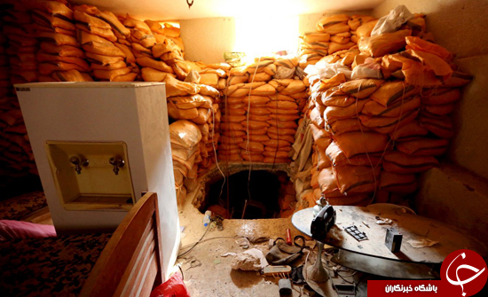 مخفیگاه های ترسناک زیرزمینی داعش در سوریه و عراق+ تصاویر