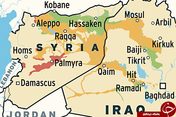 داعش یک پنجم اراضی خود را از دست داد+ نقشه