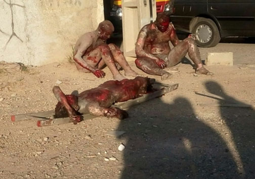 عکس/ حادثه دلخراش در آستانه چهارشنبه‌ سوری(18+)
