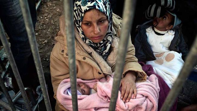 درد و رنج پناهجویان در مرز مقدونیه – یونان+ تصاویر