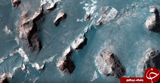 مدارپیمای مریخی 10 ساله شد+ تصاویر