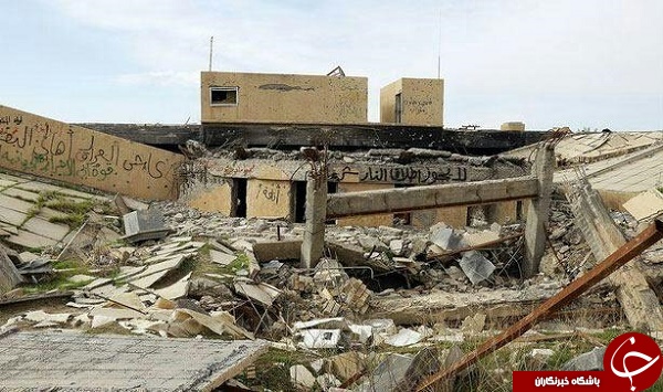 تخریب قبر صدام در روستای عوجه تکریت عراق +عکس