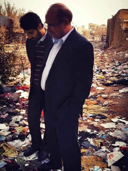 استمداد شهردار تهران از مردم + تصاویر