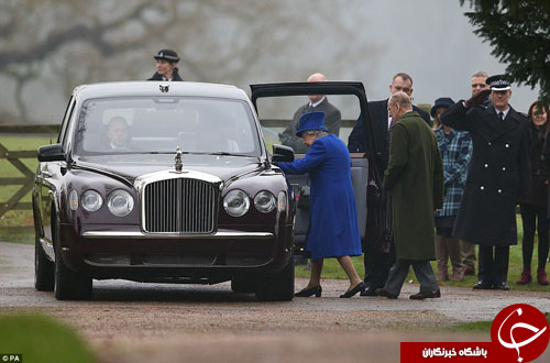 حضور ملکه انگلیس در انظار عمومی پس از یک ماه+ تصاویر