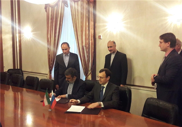 امضای دو سند همکاری در زمینه گسترش همکاری‌های صلح‌آمیز هسته‌ای بین ایران و روسیه