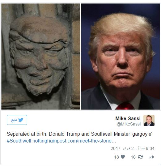 پیدا شدن مجسمه‌ای از ترامپ با عمر 700 سال +عکس