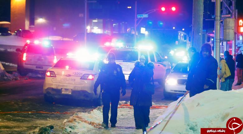 تیراندازی به نمازگزاران در مسجدی در کانادا/ 5 نفر کشته شدند+ تصاویر