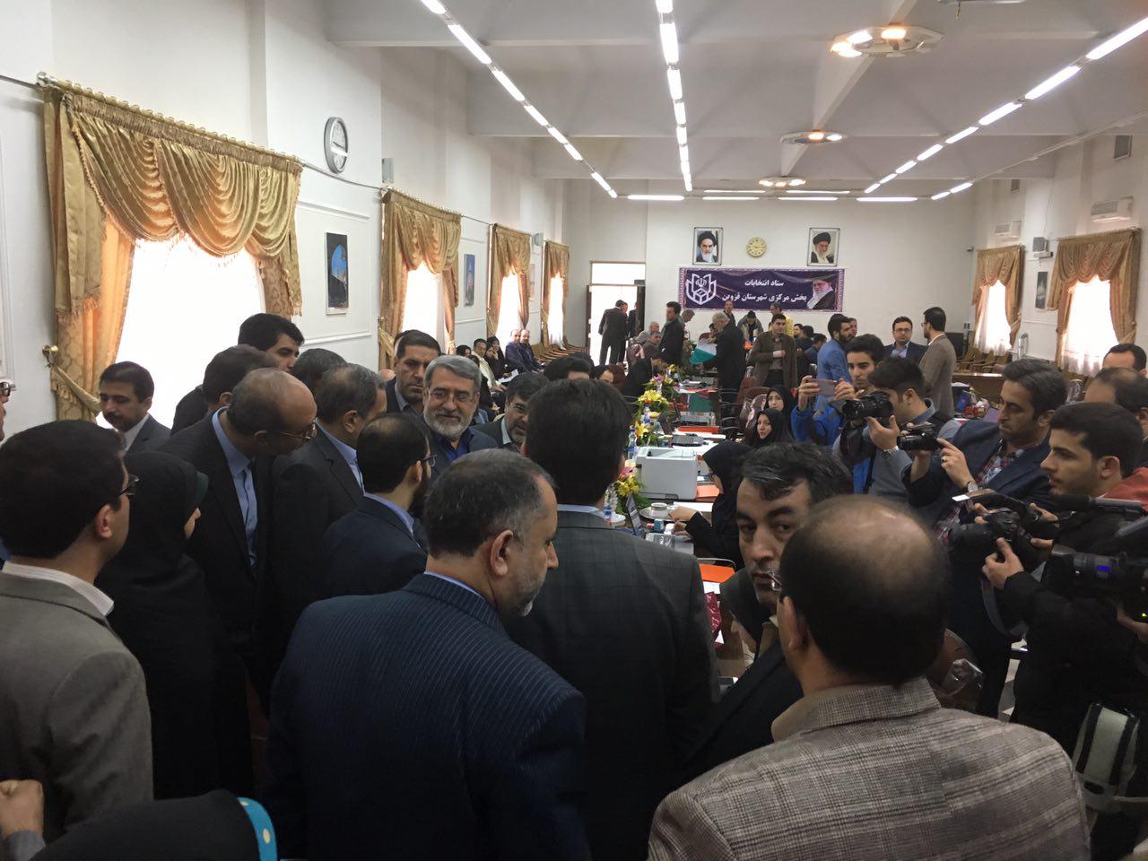 زنگ انتخابات با حضور وزیر کشور در قزوین نواخته شد