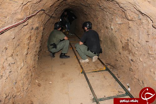 کشف بلندترین و مجهز ترین تونل قاچاق مواد مخدر +تصاویر