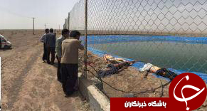غرق شدن افغانها در استخر + عکس