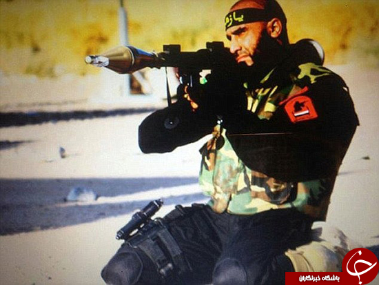 حضور ابوعزرائیل، کابوس داعش، در خط مقدم فلوجه +تصاویر