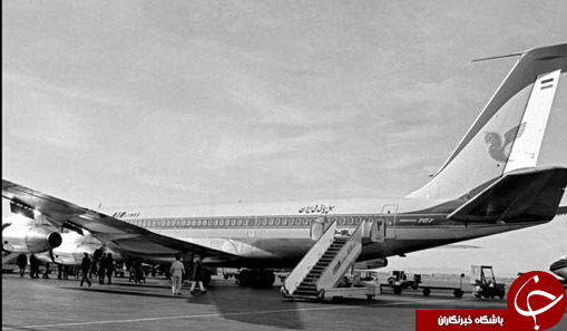 ورود نخستین هواپیمای مسافربری و تجاری به ایران+تصاویر