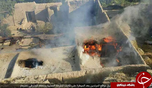 حمله خونین تروریست‌های داعش به ایستگاه پلیس ننگرهار+ تصاویر