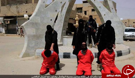 اعدام وحشیانه 6 سوری به دست داعش+ تصاویر