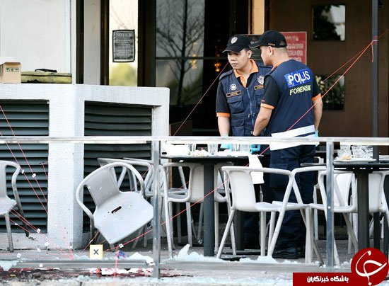 حمله با بمب دستی به میخانه ای در مالزی+تصاویر