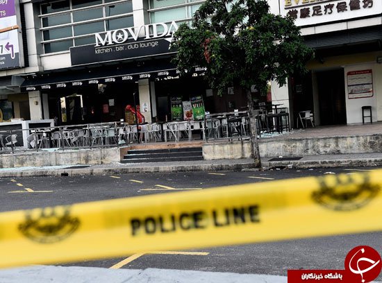 حمله با بمب دستی به میخانه ای در مالزی+تصاویر
