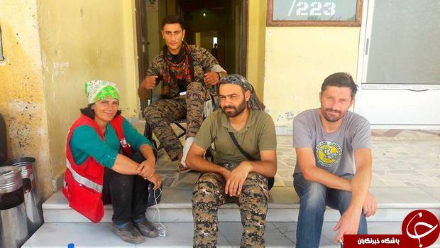 مبارزه با داعش در سوریه از زبان یک مرد ایرلندی فداکار+ تصاویر