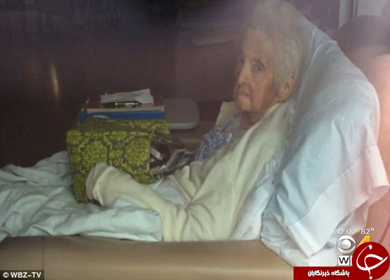 بی‌توجهی پرسنل بیمارستان به مادر بزرگ 86 ساله +تصاویر
