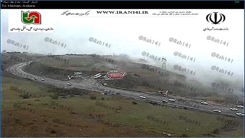 ترافیک نیمه سنگین در محور کرج-چالوس/ادامه بارش باران در 3 استان +تصاویر