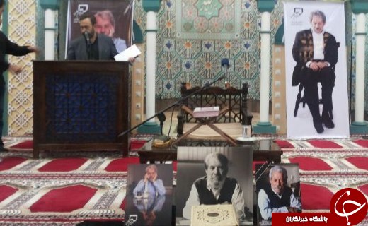 بزرگداشت داوود رشیدی در مسجد بلال صدا و سیما + تصاویر