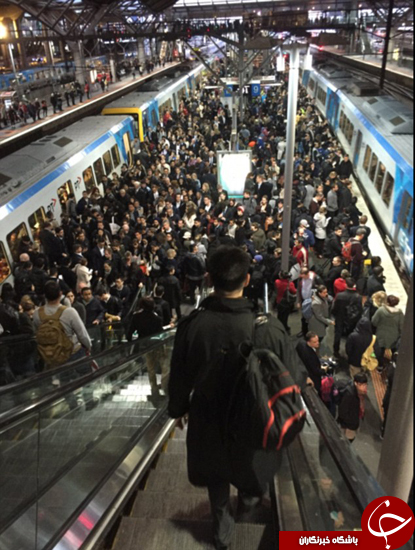 ساعت شلوغی در متروهای دیگر کشورها +تصاویر