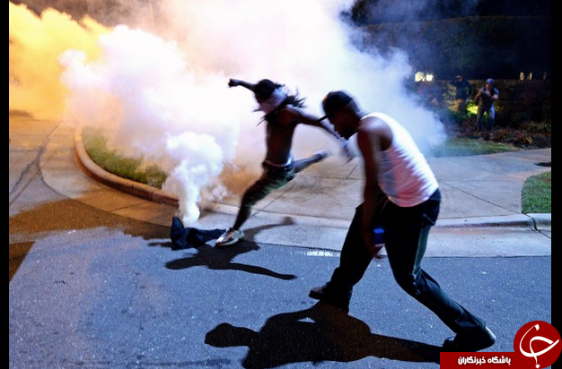 تصاویری از اعتراضات خیابانی سیاه‌پوستان