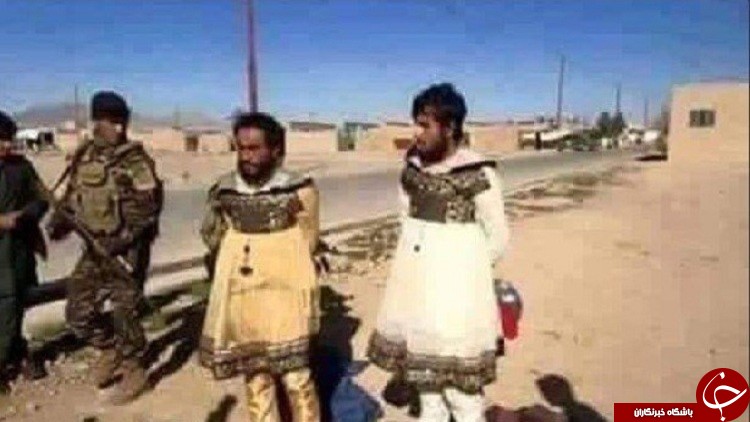 بازداشت دو عنصر داعشی با لباس زنانه در موصل