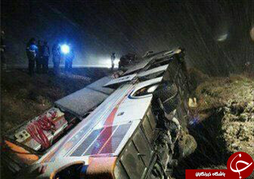 سرعت غیرمجاز علت حادثه جاده اقلید + تصاویر