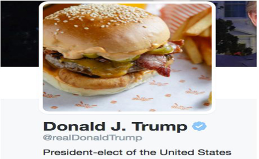 افزونه مرورگری که به جای نام ترامپ، همبرگر نمایش می‌دهد!+‌ عکس