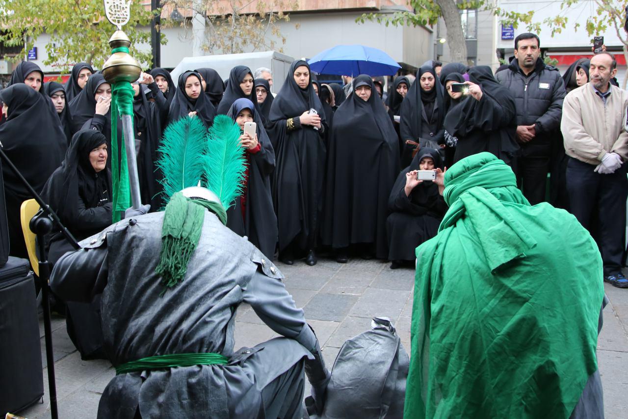 راستگو در پیاده‌روی اربعین حسینی+تصاویر
