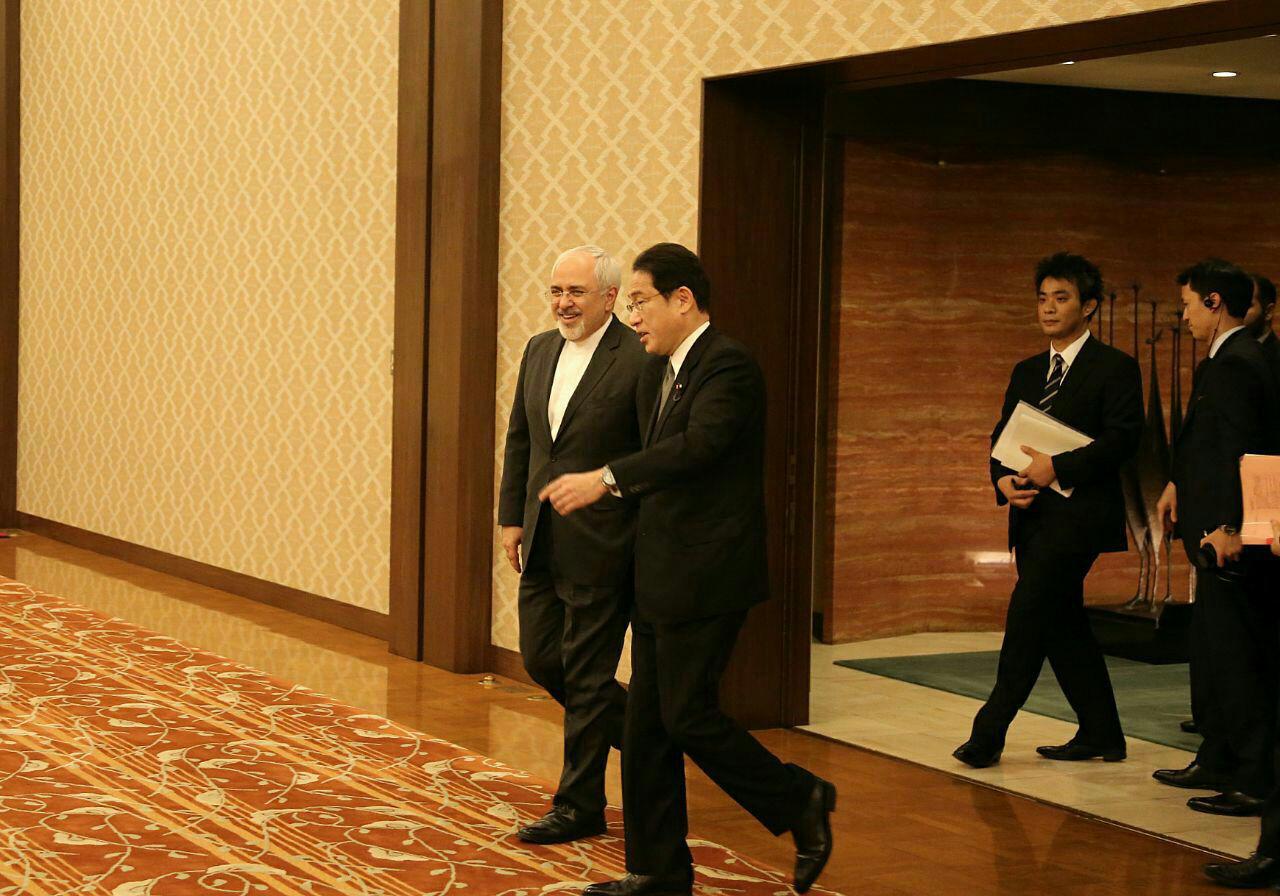 وزرای امور خارجه ایران و ژاپن در توکیو دیدار کردند