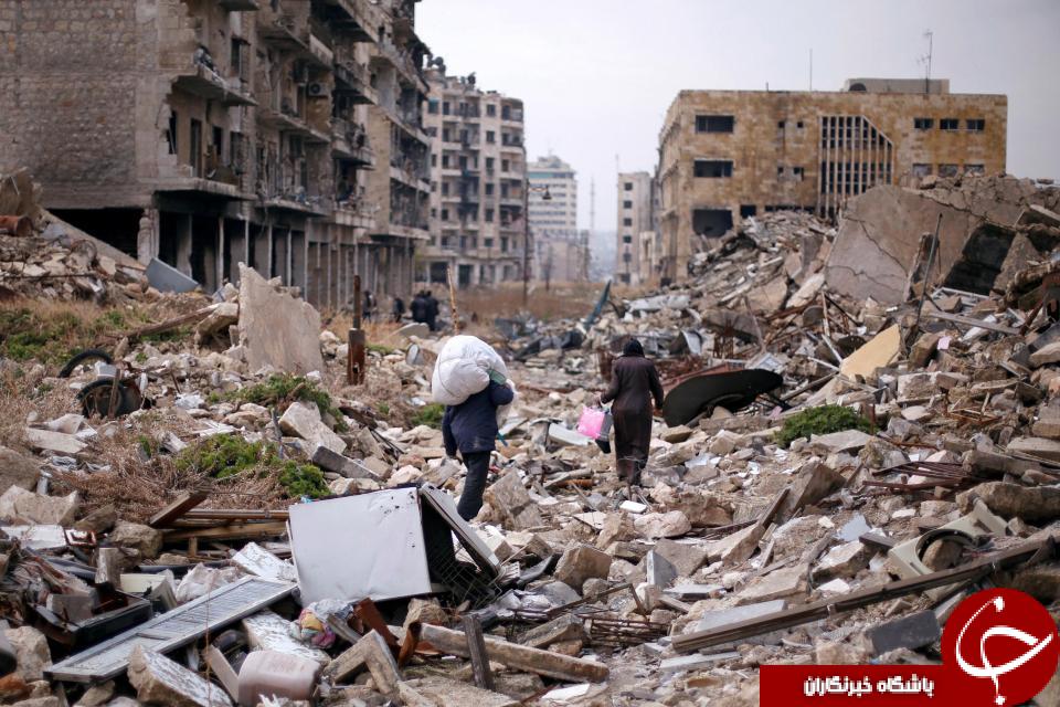 تصاویری از حلب که بوی زندگی می دهند