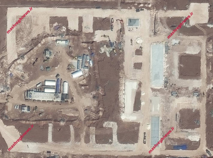ساخت پایگاه نظامی ترکیه در شمال سوریه + تصاویر ماهواره‌ای