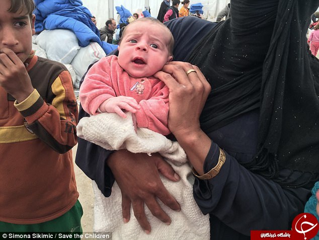 کودکانی که هنگام فرار از داعش به دنیا آمدند +تصاویر