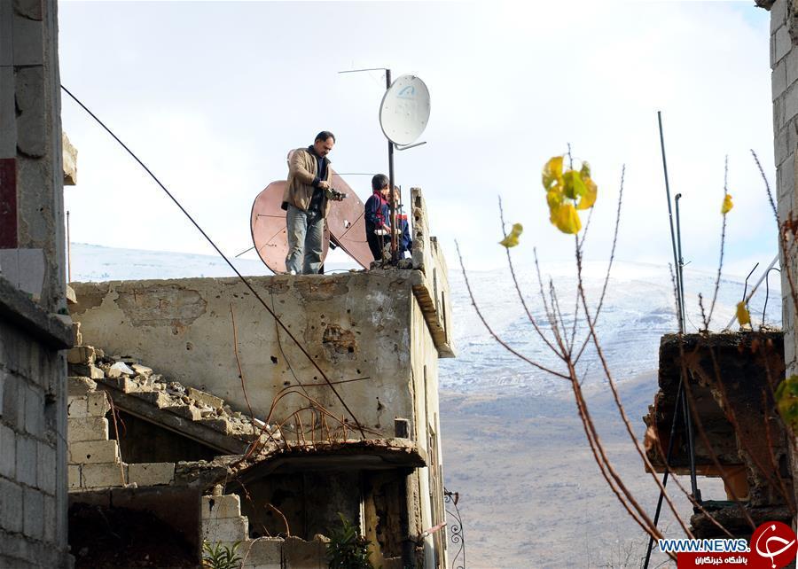 بازگشت 1500 خانواده سوری به خانه های خود + تصاویر