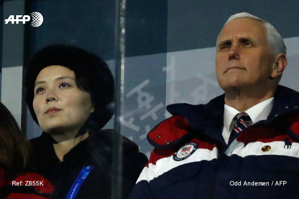 معاون ترامپ با خواهر رهبر کره شمالی دست نداد+تصاویر