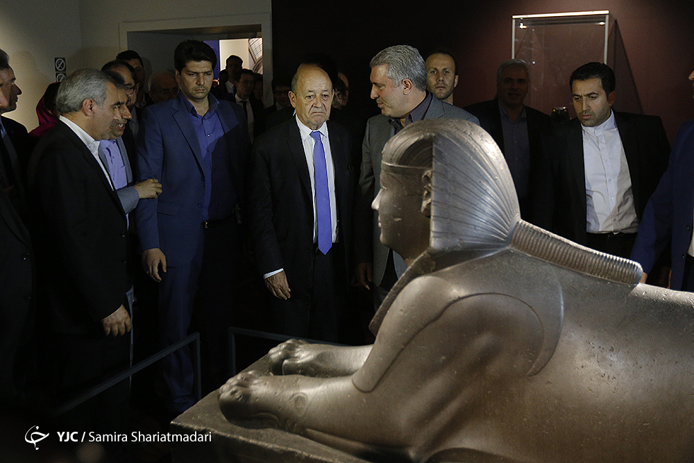 حواشی افتتاح نمایشگاه موزه لوور در تهران به روایت قلم