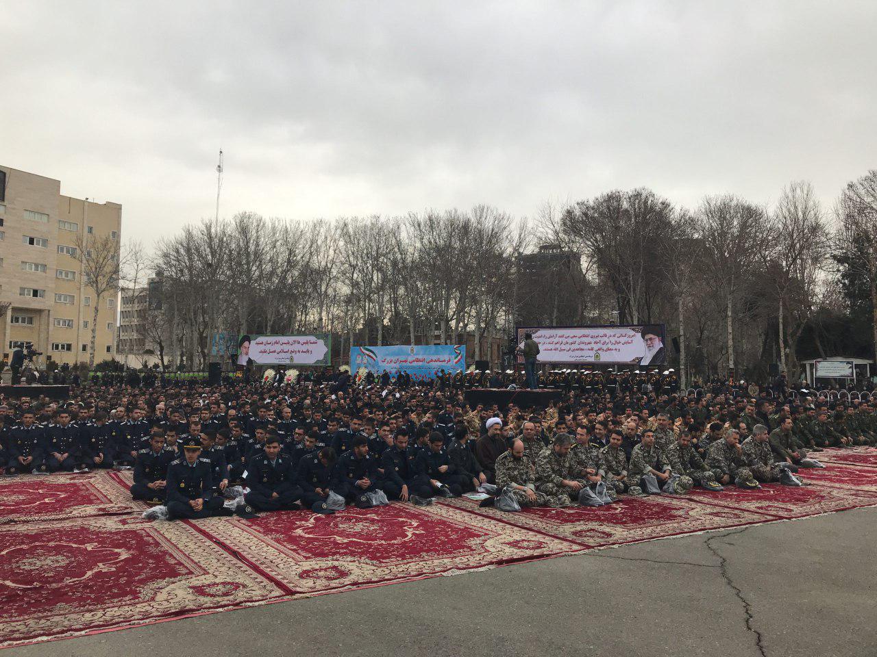 برگزاری مراسم تشییع پیکر 3 شهید ناجا حمله دراویش داعشی