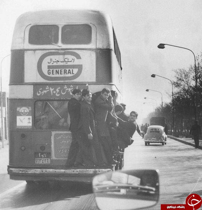 اتوبوس شرکت واحد در دهه 40 +عکس