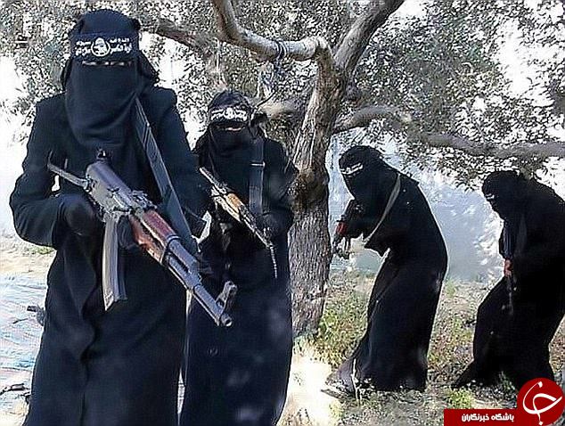 عروس های داعشی در راه بازگشت به انگلیس+ تصاویر