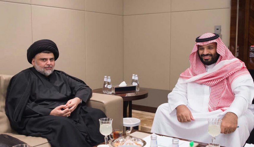 مقتدی صدر با محمد بن سلمان دیدار کرد